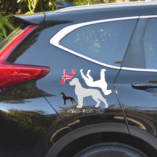 Great Dane Silhouet Sticker