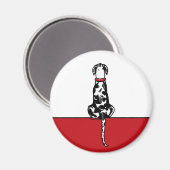 Great Dane Sit Harle UC Magneet (Voorkant / Achterkant)