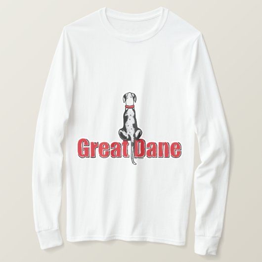 Great Dane Sit MerleB UC T-shirt (Design voorkant)