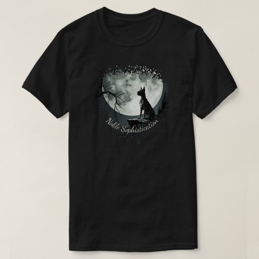 Great Dane Sophistication T-shirt (Design voorkant)