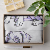 Great Dane steampunk Tissuepapier (Geschenk)