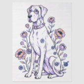 Great Dane steampunk Tissuepapier (Voorkant)
