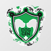 Great Dane Sticker / Cling (Vel)