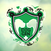 Great Dane Sticker / Cling (Vel 3)