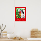 Great Dane Stockings Mantle Poster (Keuken)