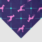 Great Dane stoompunk Tissuepapier (Detail)