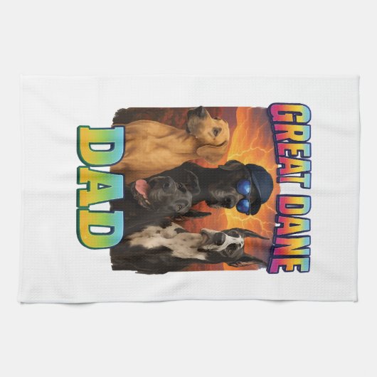 Great Dane Theedoek (Horizontaal)
