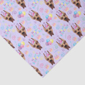 Great Dane Tissue Paper in Purple Tissuepapier (Detail)