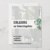 Great Dane Uitnodiging (Achterkant)