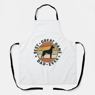 Great Dane Vader Vintage Sunset Hondenliefhebber S Schort