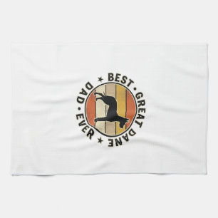 Great Dane Vader Vintage Sunset Hondenliefhebber S Theedoek