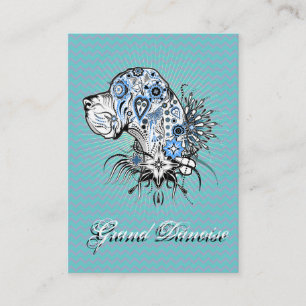 Great Dane Visitekaartjes