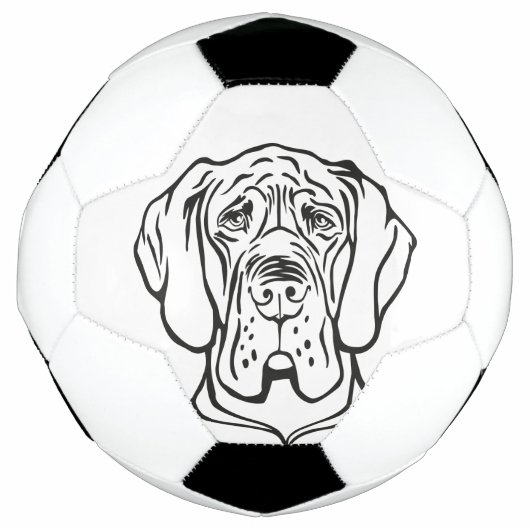Great Dane Voetbal (Voorkant)