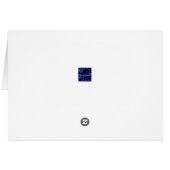 Great Dane walkies Birthday-kaart (Achterkant Horizontaal)