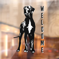 Great Dane Welkom Sticker / Kleving