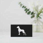 great danes visitekaartje (Staand voorkant)