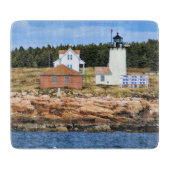 Great Duck Island Lighthouse, Maine Cutting Board Snijplank (Voorkant)