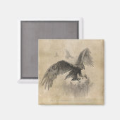 Great Eagles Sketch Magneet (Voorkant / Achterkant)