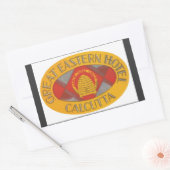 Great Eastern Hotel Calcutta, Rechthoekige Sticker (Envelop)