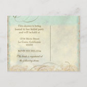 Great Egret Coastal Beach - Carte postale Fête des (Dos)