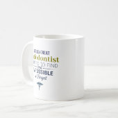 Great Endodontis Personalized Name Gift Coffee Mug (Devant gauche)
