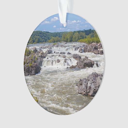 Great Falls Virginia Ornament (voorkant)