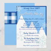 Great Family Bake Off Invitation (Devant / Derrière)