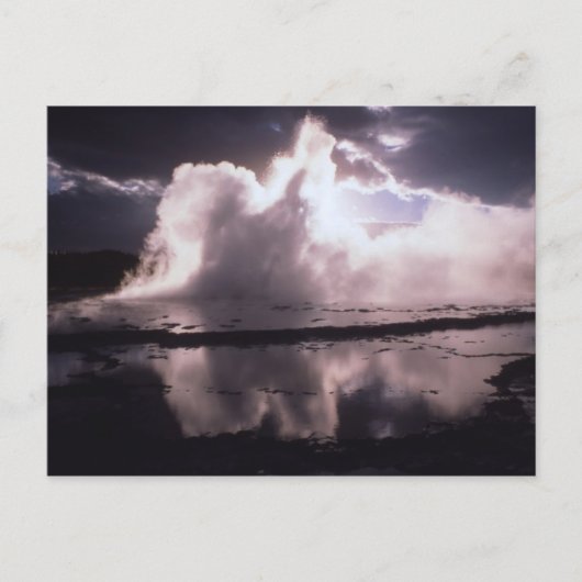 Great Fountain Geyser Briefkaart (Voorkant)