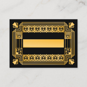 Great Gatsby 1920 Art Déco Mariage Cartes de Place
