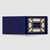 Great Gatsby Art Deco bruiloft gastenboek (Volledig)