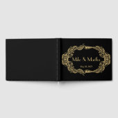  Great Gatsby Art Deco bruiloft gastenboek (Volledig)