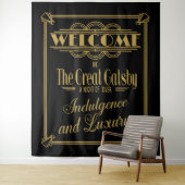 Great Gatsby  Fotohoreca achtergrondbanner Wandkleed (In situ)