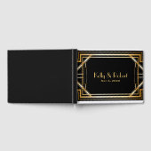 Great Gatsby Inspiré Art Déco Mariage livre d'hôte (Complet)