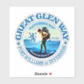 Great Glen Way (C) Sticker (Vel)