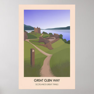 Great Glen Way Schotland Groot Paden Poster