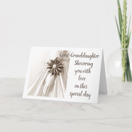 GREAT-GRANDDAUGHTER'S SHOWER (Voorkant)