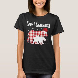 Great Grandma Red Pset Beer Matching Family Chris T-shirt