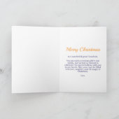 Great Grandson Santa Claus And Reindeer Christmas Feestdagen Kaart (Binnen)