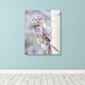 Great Grey Aspen Tree Branch Canvas Afdruk (Insitu (Houten vloer))