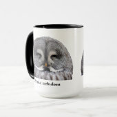 Great Grey Owl Mok (Voorkant links)