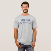 Great Herfsten Virginia Rock Climate Quickdraw T-shirt (Voorkant volledig)