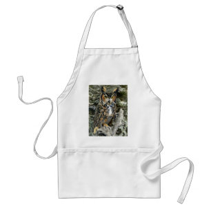 Great Horn Owl Apron Standaard Schort