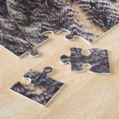 Great Horned Owl Profile Legpuzzel (Zijkant)