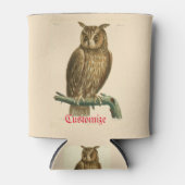 Great Horned Owl Thunder_Cove Blikjeskoeler (Voorkant)