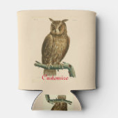 Great Horned Owl Thunder_Cove Blikjeskoeler (Achterkant)