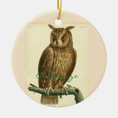 Great Horned Owl Thunder_Cove Keramisch Ornament (Voorkant)