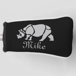 Great Indian Rhinoceros De naam Unicorn Rhino  Golfheadcover