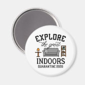 Great Indoors Quarantine Magneet (Voorkant / Achterkant)