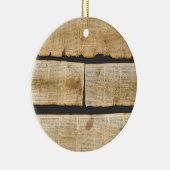 Great Isaiah Scroll Dead Zee Scrolls 1QIsaa Keramisch Ornament (Rechts)