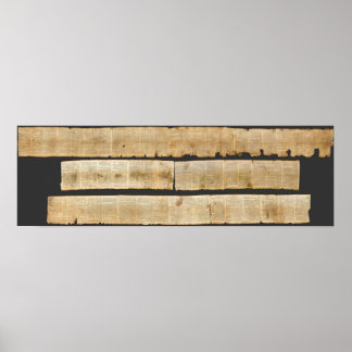 Great Isaiah Scroll Dead Zee Scrolls 1QIsaa Poster